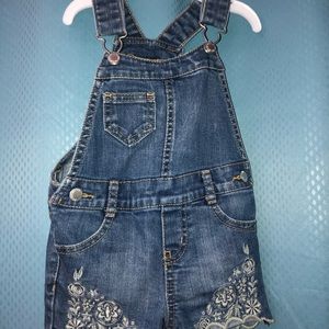 OSHKOSH GENUINE KIDS OVERALLS - 12 MONTHS